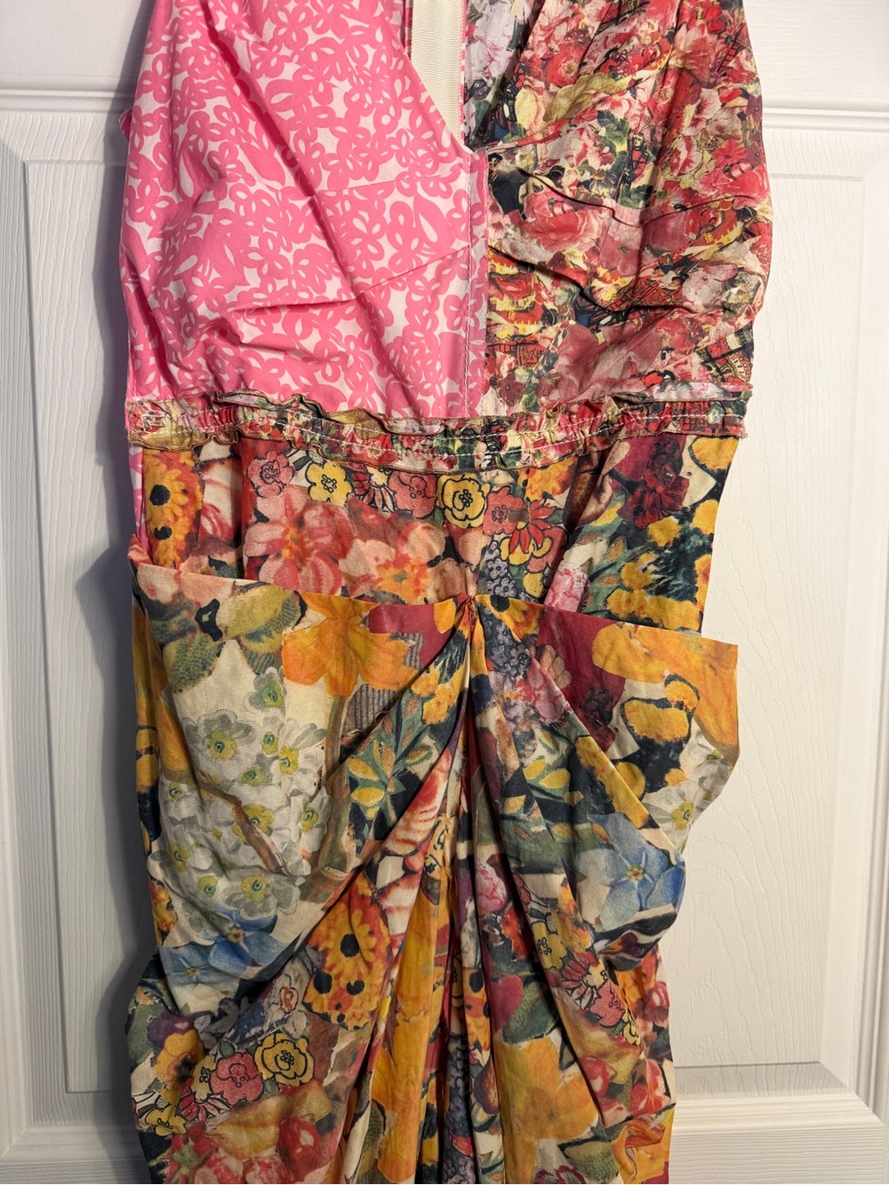 Marni mixed print poplin dress size 38 - Picture 4 of 16